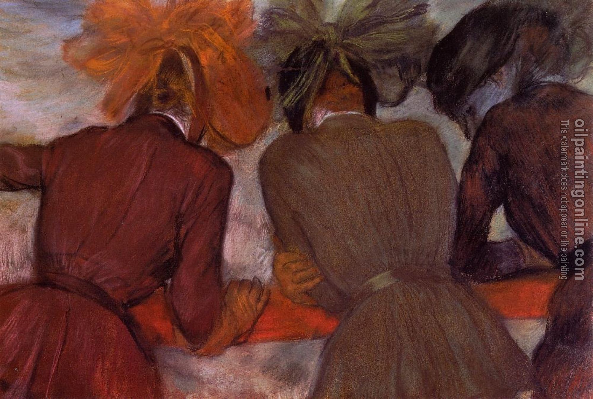 Degas, Edgar - Women Leaning on a Railing